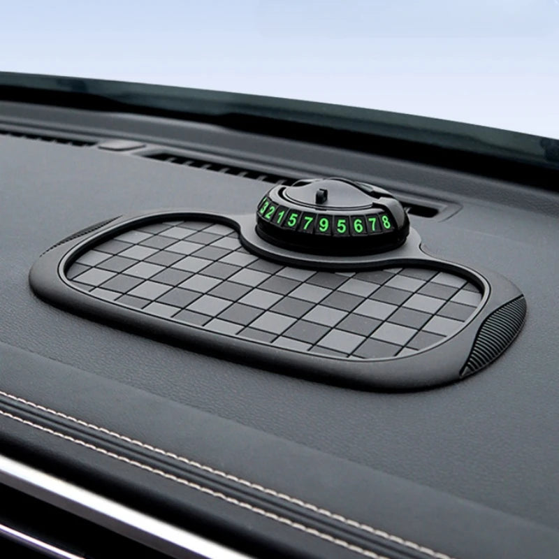 Multifunction Car Anti-Slip Mat Auto Phone Holder Car Dashboard Mat with Phone Holder in Car Auto Non-Slip Car Mats for Phone