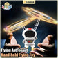 Flying Robot Astronaut Toy Aircraft High-Tech Hand-Controlled Drone Interactive Dual Wings with Lights Outdoor GiftS for Kids