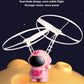 Flying Robot Astronaut Toy Aircraft High-Tech Hand-Controlled Drone Interactive Dual Wings with Lights Outdoor GiftS for Kids