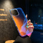 3D Stripe Gradient Aurora Magsafe Phone Case For iPhone 16 15 14 Plus 12 13 Pro Max 11 16e Clear PC + TPU Magnetic Back Cover
