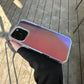 3D Stripe Gradient Aurora Magsafe Phone Case For iPhone 16 15 14 Plus 12 13 Pro Max 11 16e Clear PC + TPU Magnetic Back Cover
