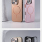 Matte Magsafe Case for iPhone 16 Pro Max Flip Camera Protection Stand Holder Bracket Cover for iPhone 13 14 15 Pro Max 16Pro