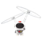 Flying Robot Astronaut Toy Aircraft High-Tech Hand-Controlled Drone Interactive Dual Wings with Lights Outdoor GiftS for Kids