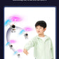 Flying Robot Astronaut Toy Aircraft High-Tech Hand-Controlled Drone Interactive Dual Wings with Lights Outdoor GiftS for Kids