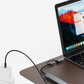 USB C Hub USB Hub 3.0, Aluminum 7 in 1 USB Extender, USB Splitter with USB 3.0, 4 X USB 2.0 and 2 USB C Ports USB Distributor