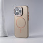 Matte Magsafe Case for iPhone 16 Pro Max Flip Camera Protection Stand Holder Bracket Cover for iPhone 13 14 15 Pro Max 16Pro
