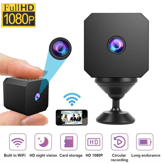 1080p Mini Camera Home Wireless Wifi Camera Outdoor Upgraded Baby Pet Motion Detection Security Night Vision Camera For IOS/Andr